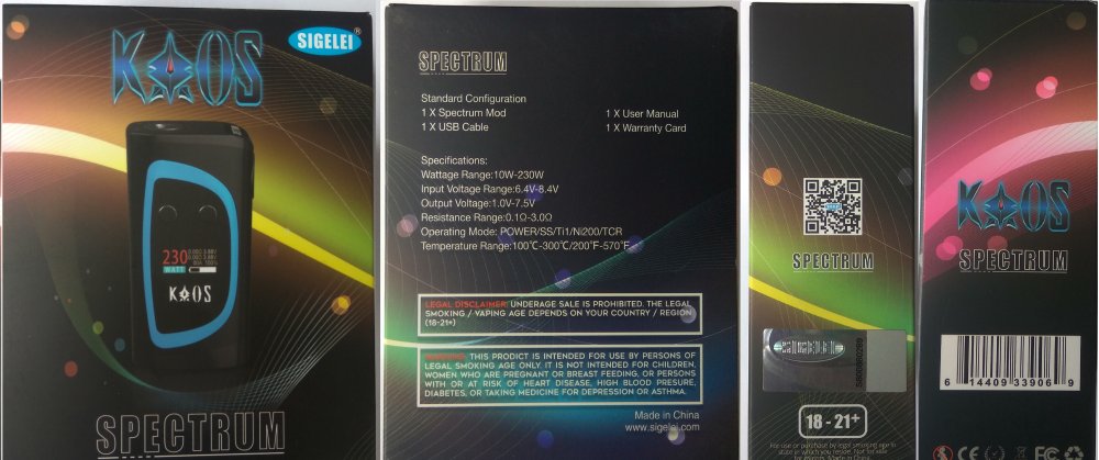 Spectrum mod. Spectrum mod