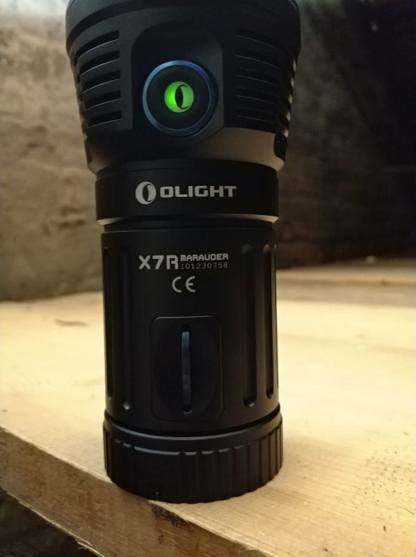 Olight x7r Marauder черный. Olight Marauder обзор.