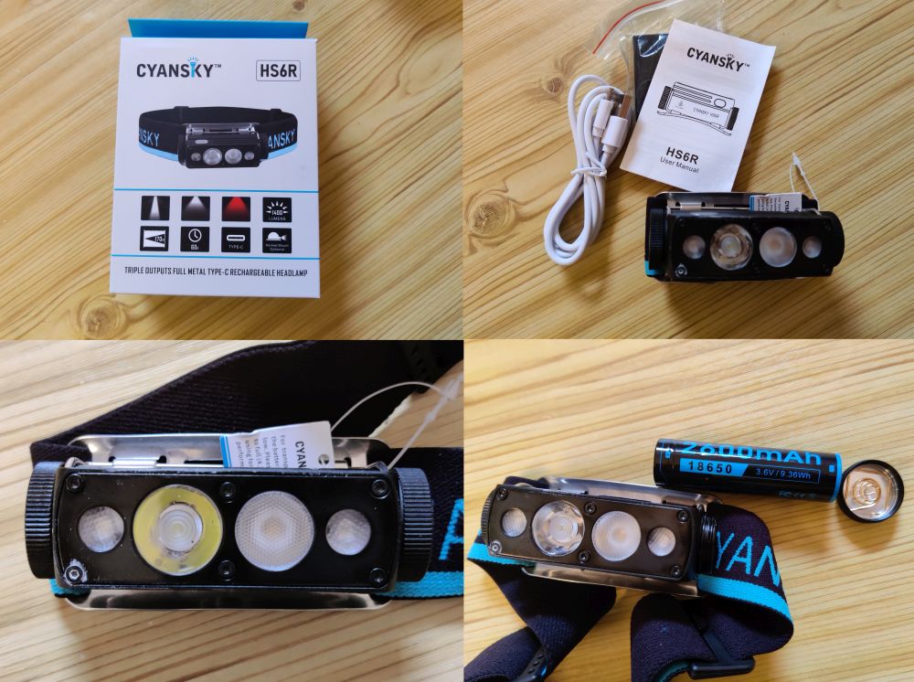 Obzor Cyansky Hs R Headlamp Review