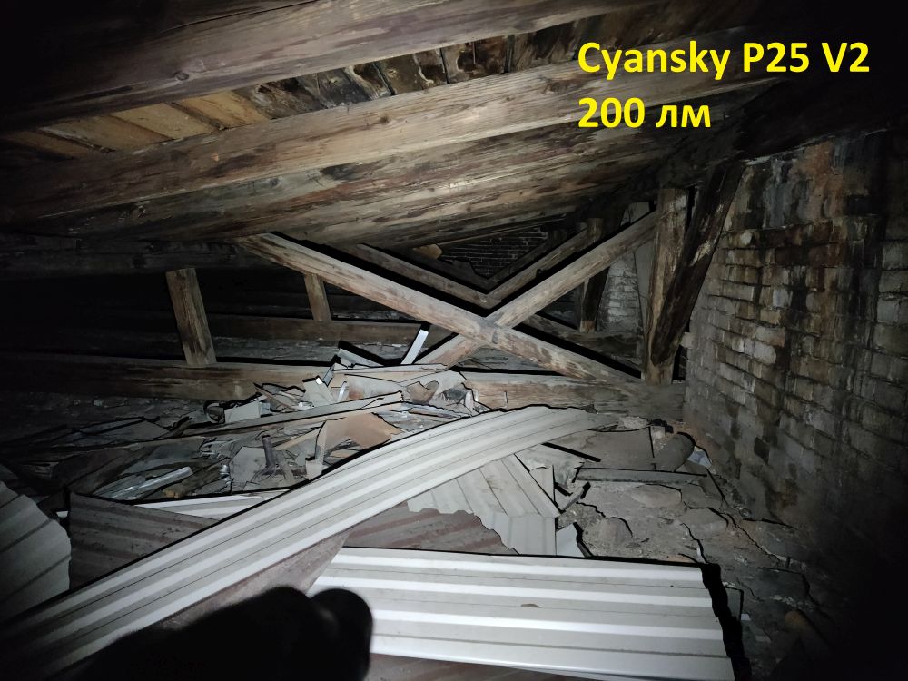 Cyansky P25 V2 обзор фонаря
