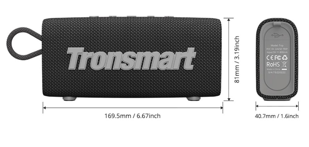 Обзор Tronsmart Trip Bluetooth колонка