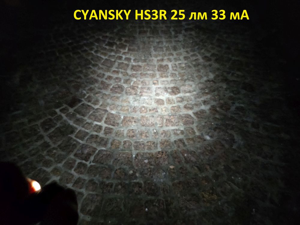 Cyansky HS3R фонарь