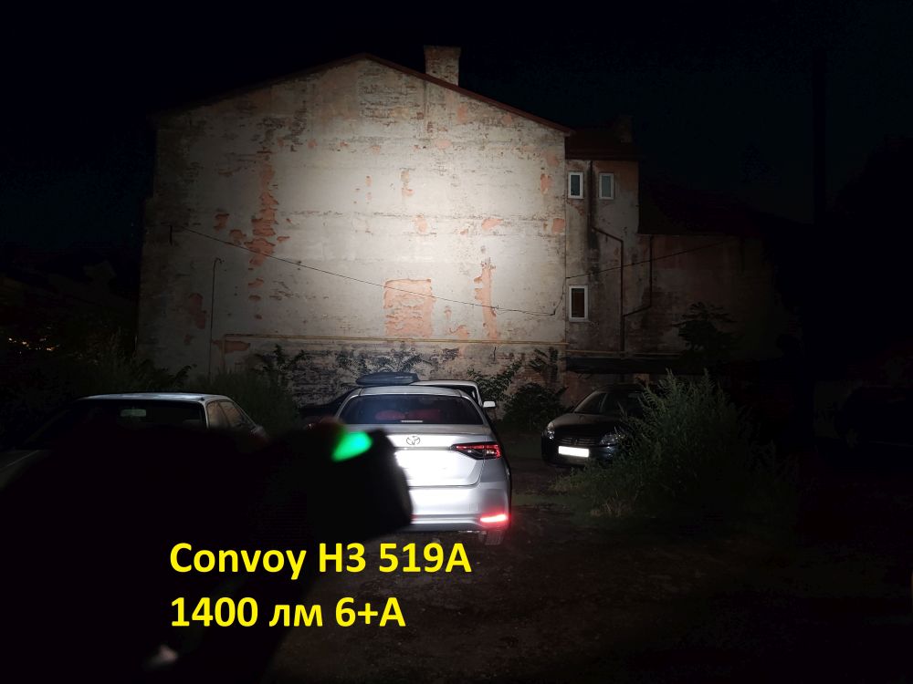 Convoy H3 - Обзор фонаря
